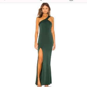 Nbd Evan Gown in Emerald